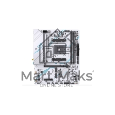 Материнская плата MAXSUN MS-B550M GAMING WIFI ICE, AM4, AMD B550, 2xDDR4, 2xSATA, 2xM.2, 1xPCIe 4.0 x16, 1xPCIe 3.0 x4, 1xHDMI, 1xDP, 1x1Gb LAN, Wi-Fi 5, Bluetooth 4.2, 2xUSB-A 5Gbps, 4xUSB-A 2.0, 3x3.5 мм, 5.1, mATX