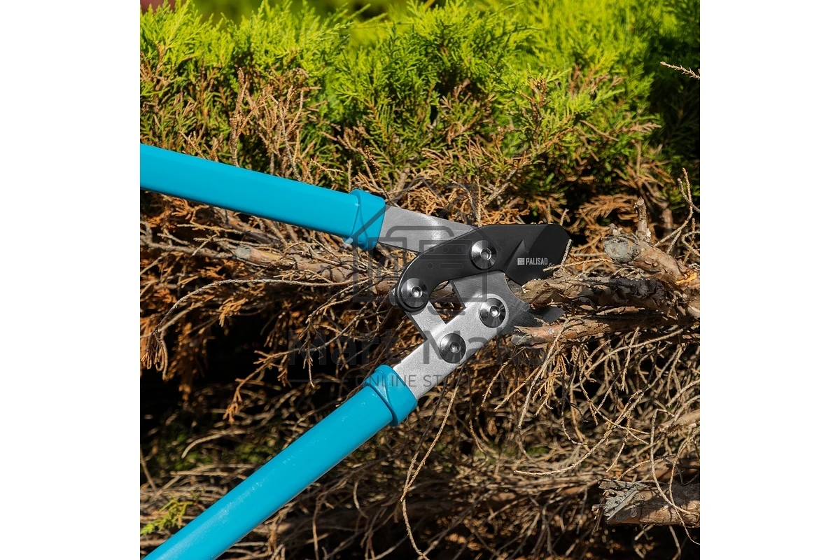 Сучкорез прямого реза Palisad LUXE 750 мм, двухрычажный механизм, двухкомпонентные рукоятки