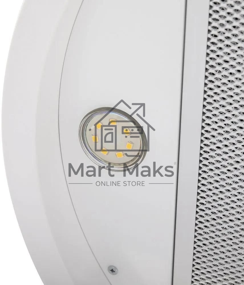 Вытяжка островная Maunfeld Lee Isla 39 белый, 38 см, 1000 куб. м/ч, 52 дБ