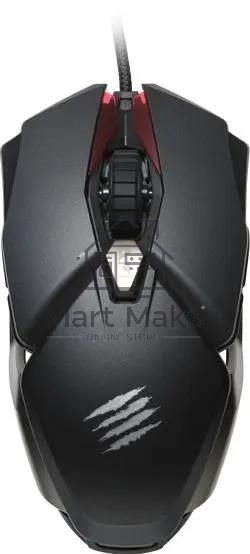 Мышь проводная Mad Catz B.A.T. 6+ черный, 16000 dpi, USB, кнопки - 10
