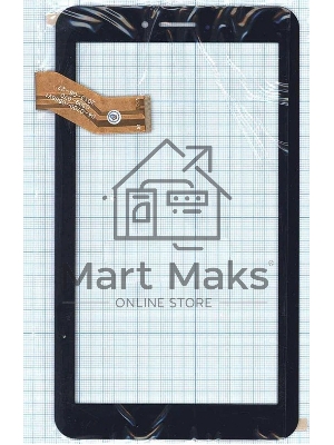 Сенсорное стекло (тачскрин) C186104C12 FPC833DR, черное