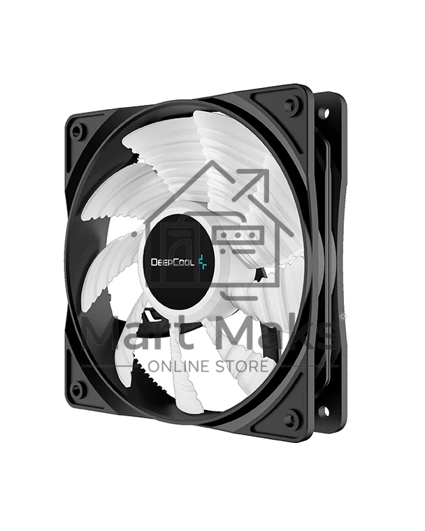 Вентилятор для корпуса DEEPCOOL RF120B черный, 120 мм, 1300 об/мин, 21.9 дБ, 3 pin