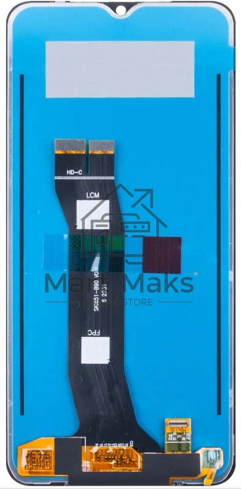 Дисплей для Huawei Nova Y61 в сборе с тачскрином, черный
