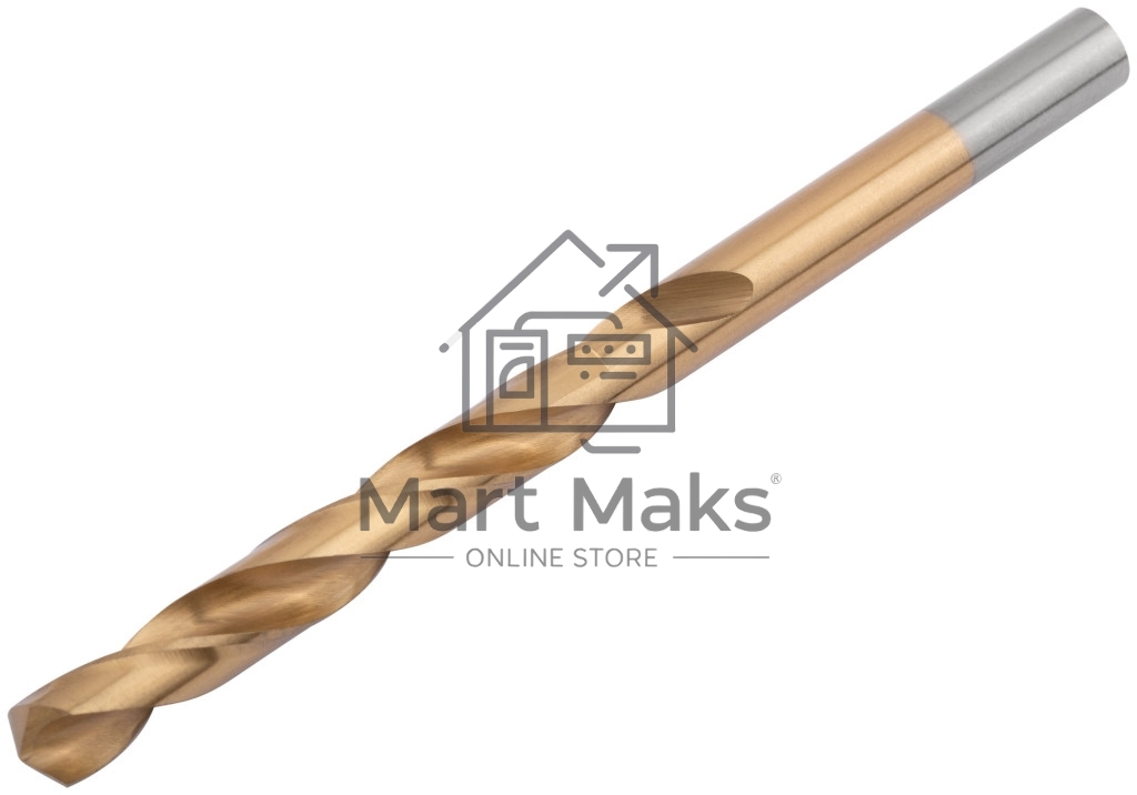 Сверло по металлу FIT IT HSS, титановое покрытие, 8.0 мм, 5 шт 34180