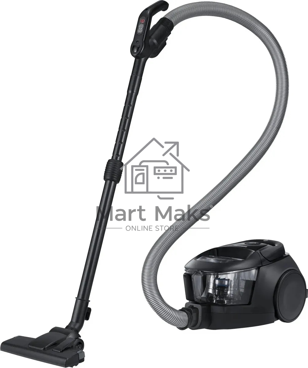 Пылесос Samsung VC18M31C0HG/EV черный, 380/1800 Вт, уборка сухая, пылесборник контейнер 2 л