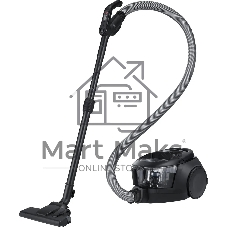 Пылесос Samsung VC18M31C0HG/EV черный, 380/1800 Вт, уборка сухая, пылесборник контейнер 2 л