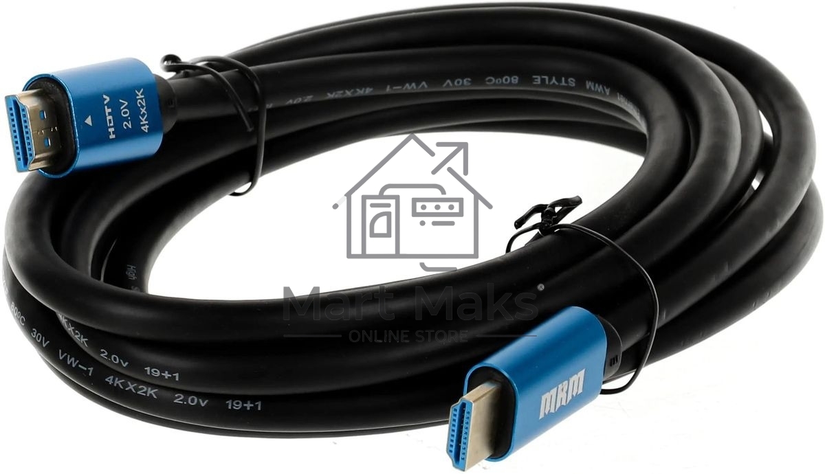 Кабель аудио-видео Premier 11242 HDMI (m)/HDMI (m) 3м. позолоч. конт. черный