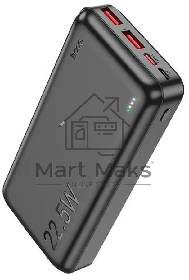 Мобильный аккумулятор Hoco J101A Astute 20000mAh 22.5W 3A черный (82496)