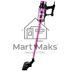 Пылесос вертикальный BRAYER BR4272 фиолетовый, питание от сети, 185 Вт, уборка сухая, пылесборник 0,8 л
