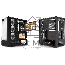 Компьютерный корпус ZALMAN P40 Prism Plus, ATX, черный, WINDOW, 3xCombo (3.5'' or 2.5