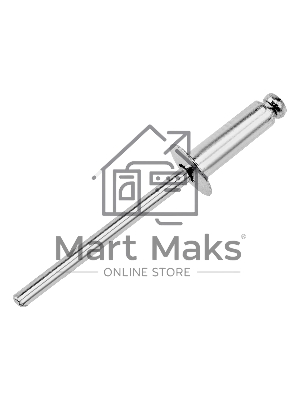 Заклепки алюминиевые Denzel, 5/32