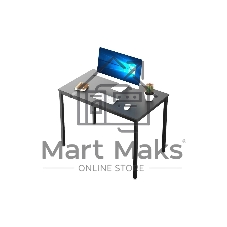Стол для компьютера Eureka ERK-CD-039B столешница ЛДСП черный 100х75х60см