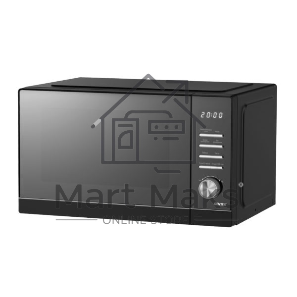 Микроволновая печь Centek CT-1564 черный, 23 л, 800 Вт, кнопки/поворотный механизм