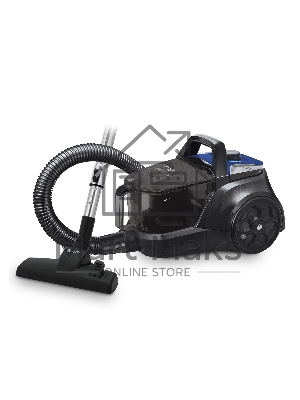 Пылесос Vitek VT-1829 синий/черный, 400/1800 Вт, уборка сухая, пылесборник циклонный фильтр 2.5 л