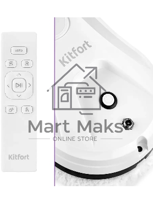 Мойщик окон Kitfort КТ-5181 пит.:от сети белый/черный