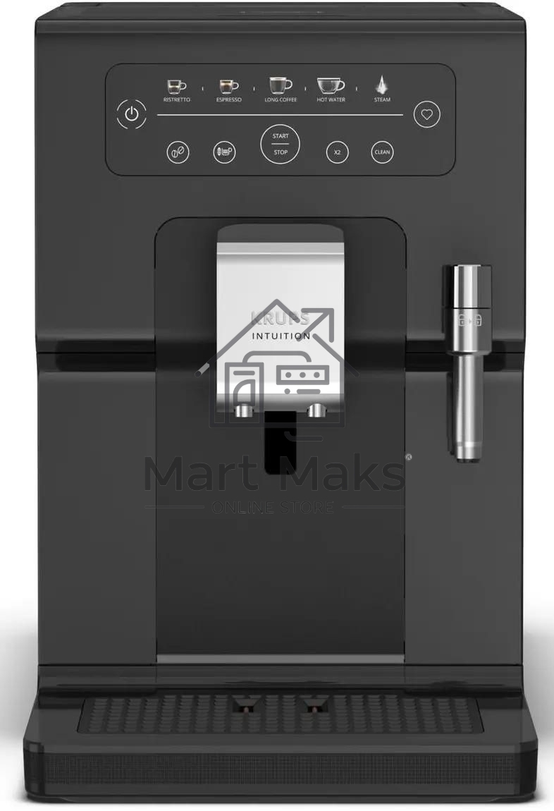 Кофемашина Krups Essential EA870810 1450Вт черный/нержавеющая сталь