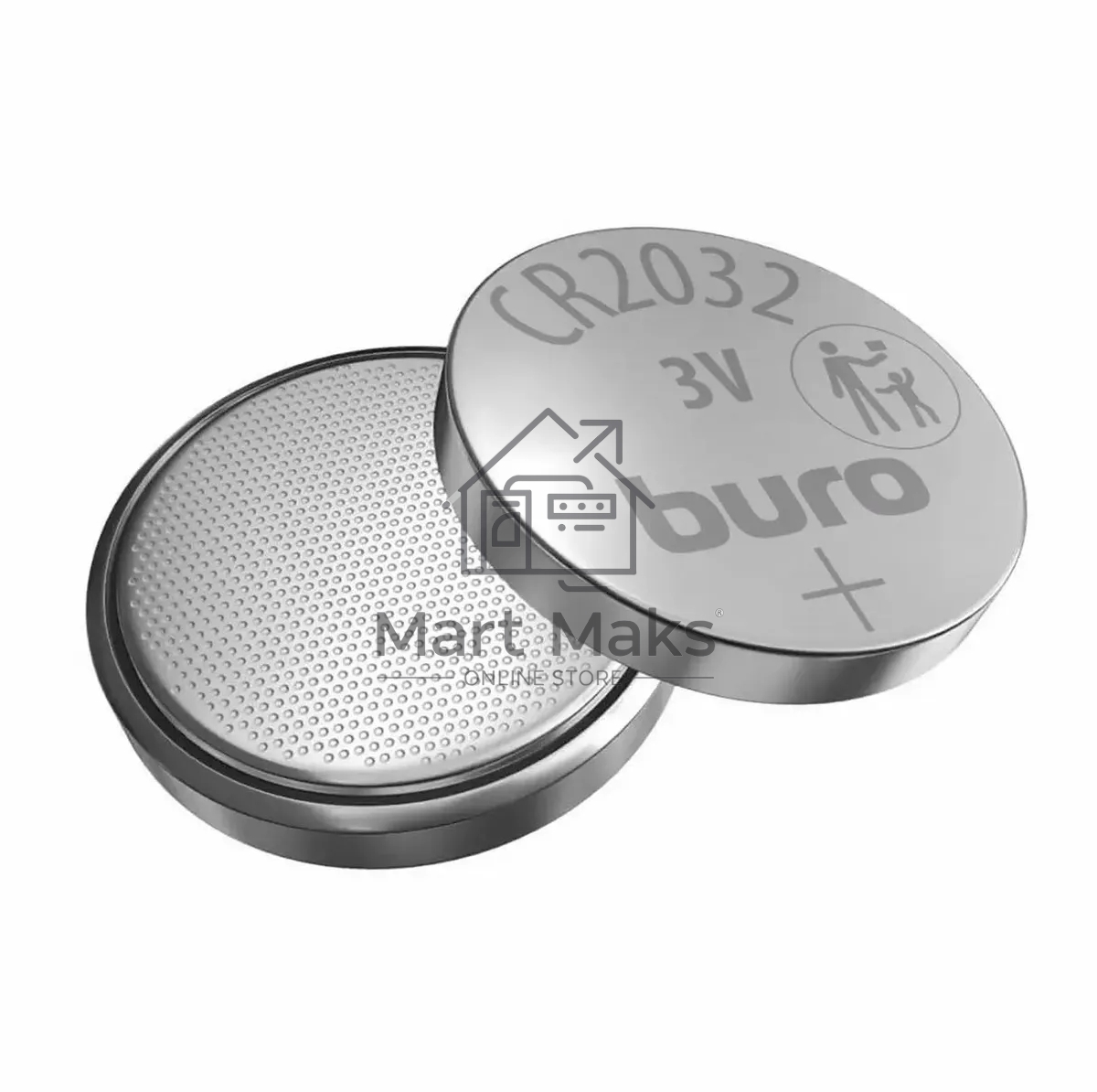 Батарея Buro Lithium CR2032 (5шт) блистер