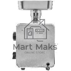Мясорубка электрическая HOLT HT-MG-010 серый, 3300 Вт, 3.5 кг/мин, реверс, насадки - 4