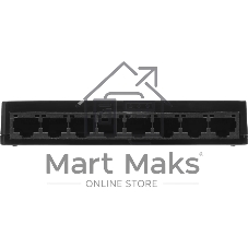 Коммутатор Digma DSW-108GEV2, 8×1 Гбит/с, неуправляемый