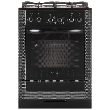 Плита газовая Gefest ПГ 6500-02 0044 черный, конфорок 4 шт, духовка 52 л, 60 см x 85 см x 60 см