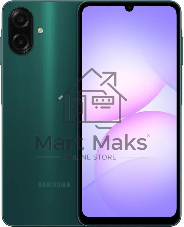 Смартфон Samsung Galaxy A07s 4Gb, 128Gb, зеленый