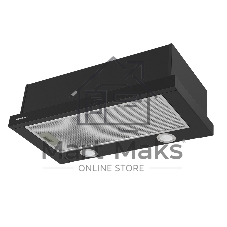 Вытяжка телескопическая HOMSair Flat 60 черный, 60 см, 520 куб. м/ч, 47 дБ