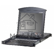 KVM консоль с переключателем ATEN CAT5 KVM/LCD 17' 16PT KL1516AM-AXA-RG ATEN KVM консоль с переключателем ATEN CAT5 KVM/LCD 17' 16PT KL1516AM-AXA-RG ATEN