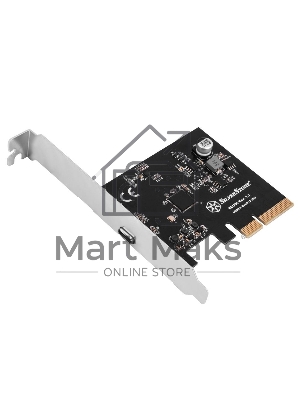 Контроллер Silverstone G56ECU060000010 SuperSpeed USB 20Gbps / USB-C 3.2 Gen 2x2 PCIe expansion card