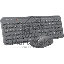 Комплект клавиатура+мышь A4Tech FStyler FG3300 Air2 беспроводной, USB, 2000 DPI, серый