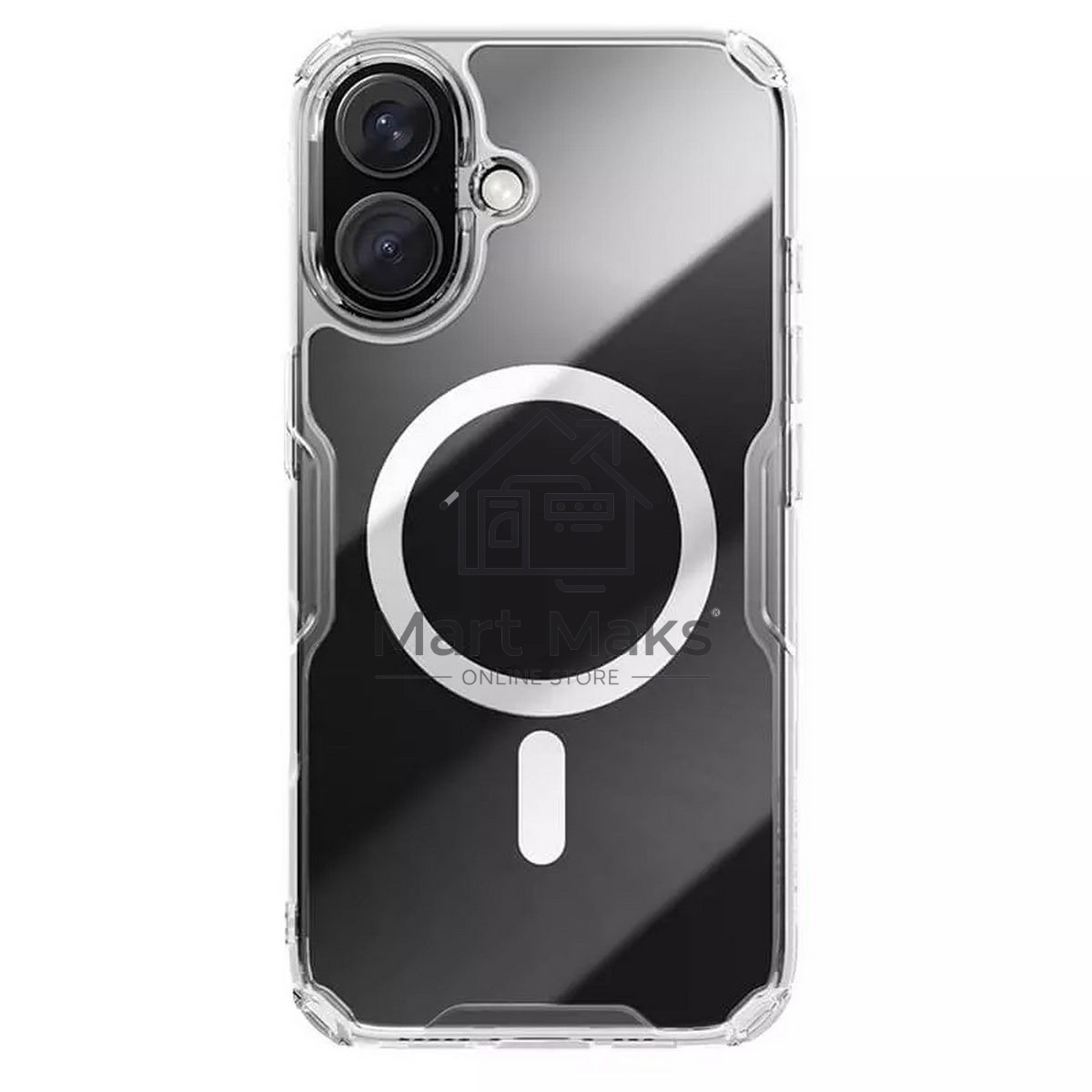 Чехол Nature TPU Pro Magnetic Case, белый, (AP iP16)