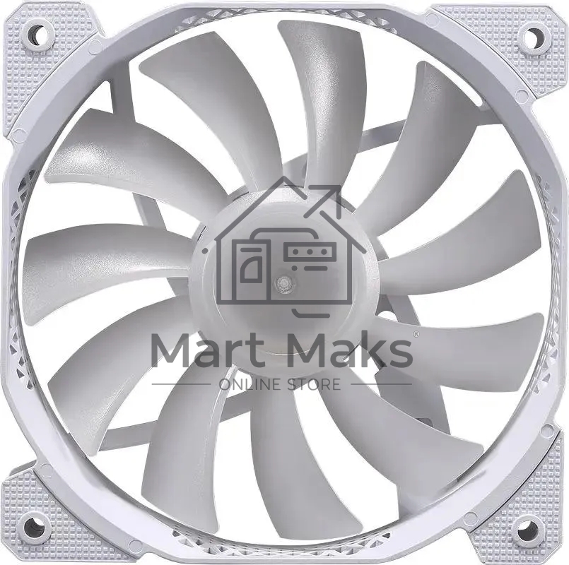 Вентилятор для корпуса Aerocool / Formula Cosmic 14WH ARPW ARGB белый, 140 мм, 1300 об/мин, 25.6 дБ, 4 pin
