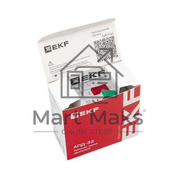 Выключатель автоматический для защиты двигателя АПД-32 4-6.3А EKF apd-me-6.3