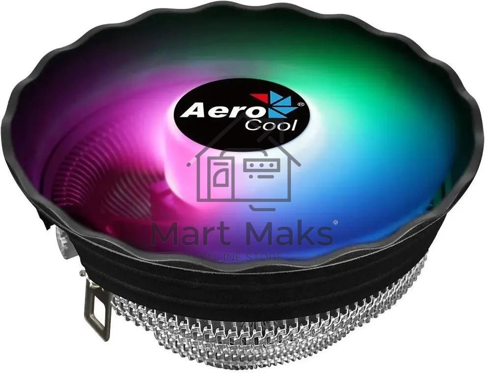 Кулер для процессора Aerocool/Formula Air Frost Plus серебристый, 120 мм, алюминий, 1500 об/мин, 24.2 дБ, 3 pin, 110 Вт, 70 мм