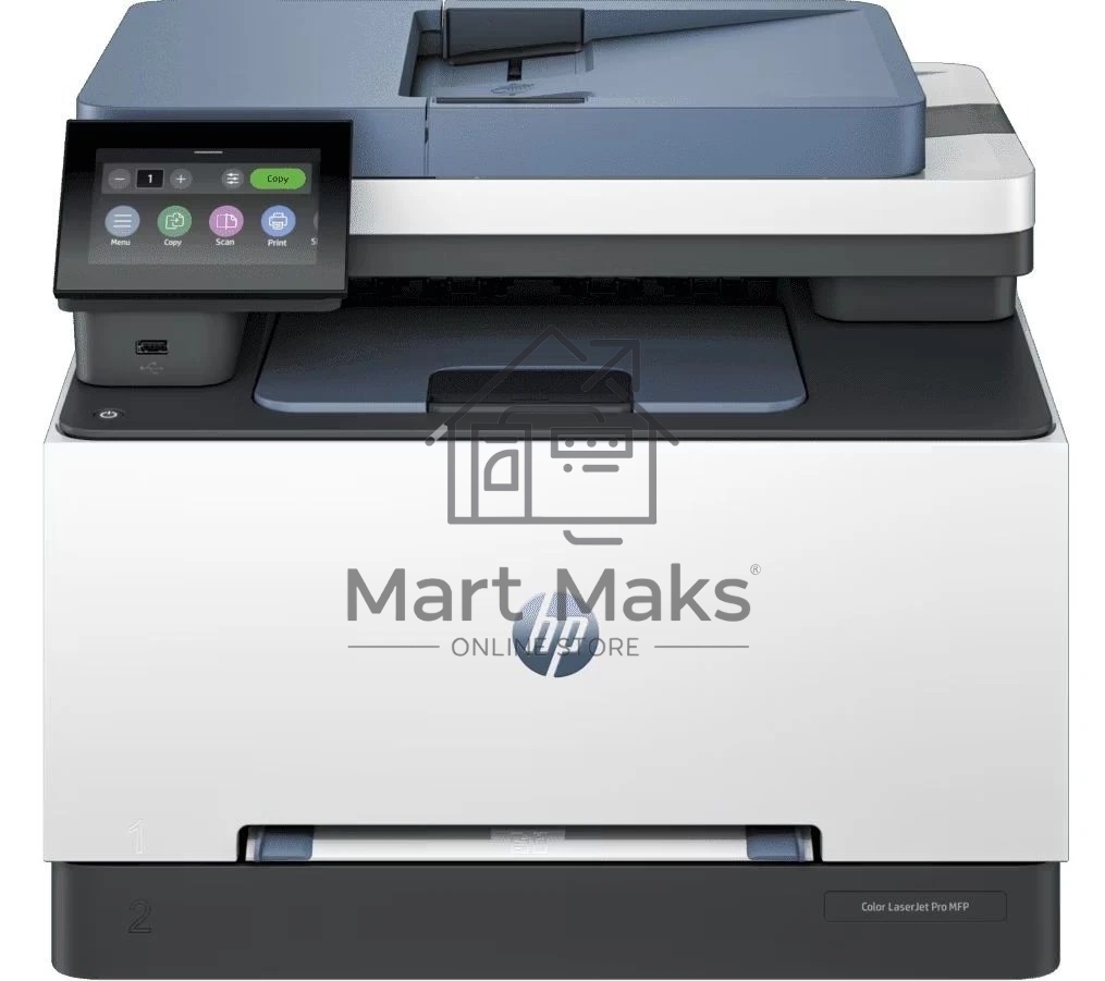 МФУ лазерный HP Color LaserJet Pro MFP 3303fdn, A4, цветной, печ. до 25 стр/мин., скан. до 19/8 стр/мин., 600х600 dpi (печ.), 1200x1200 dpi (скан.), USB, Ethernet (RJ-45)