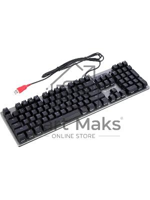 Клавиатура проводная A4Tech Bloody B765 USB серый