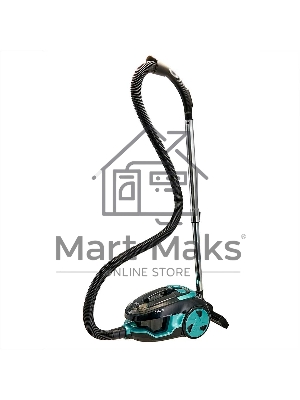 Пылесос DELTA LUX DE-3501 черный\бирюзовый