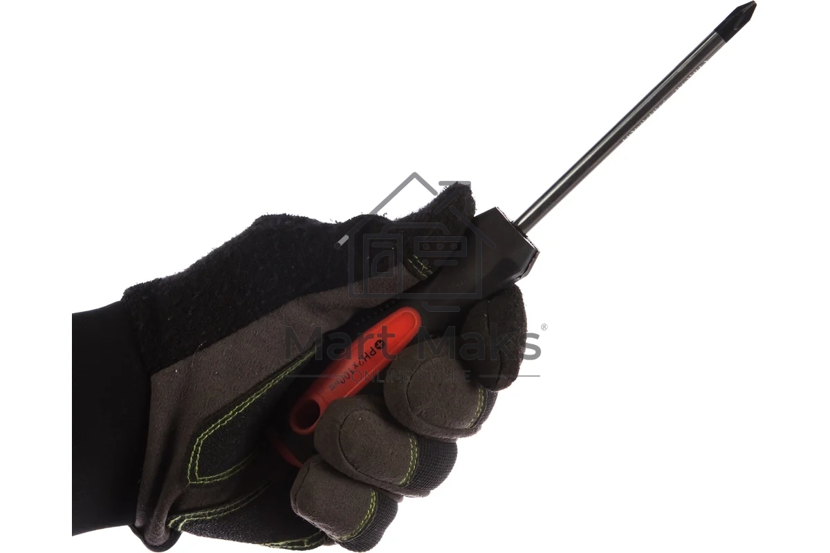 Отвертка Matrix Anti-Slip 12248 PH2 х 100 мм, CrV, двухкомп. рукоятка