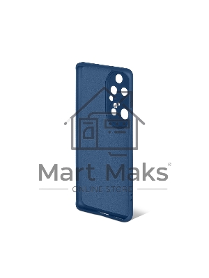 Чехол (клип-кейс) DF hwOriginal-26, для Huawei P50 Pro, синий hworiginal-26 (blue)