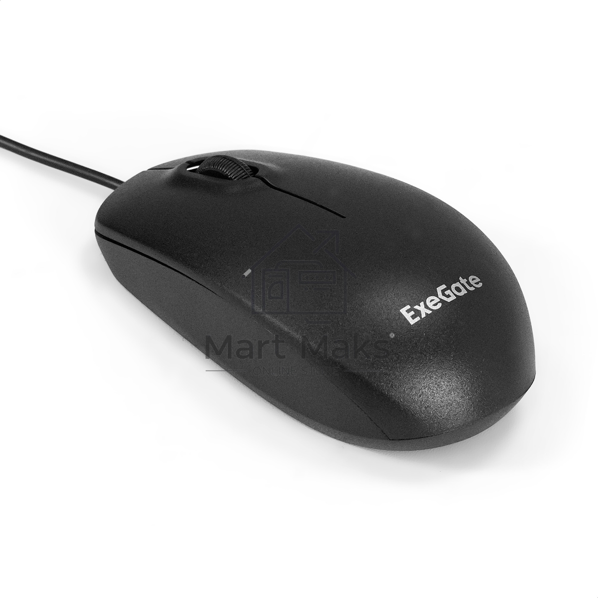 Комплект клавиатура+мышь ExeGate MK150 проводной, USB, 1200 DPI, чёрный