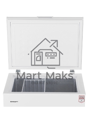 Морозильный ларь Kraft BD(W)-185QX, белый, 160л