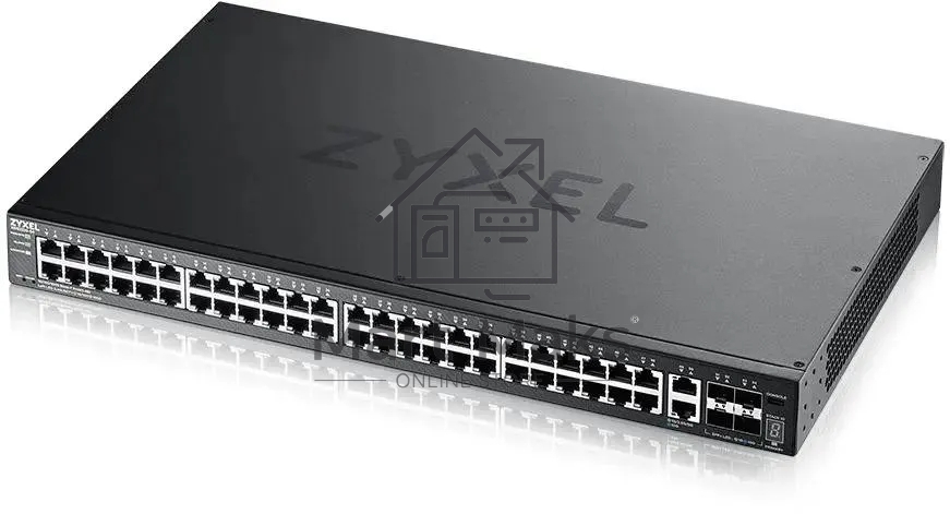 Коммутатор L3 Access Zyxel NebulaFlex Pro XGS2220-54, rack 19