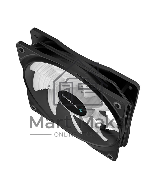 Вентилятор для корпуса DEEPCOOL RF120B черный, 120 мм, 1300 об/мин, 21.9 дБ, 3 pin