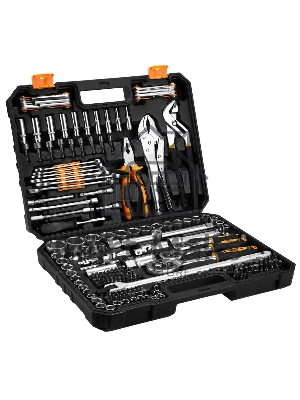 Набор инструментов для дома и авто в кейсе DEKO DKMT213