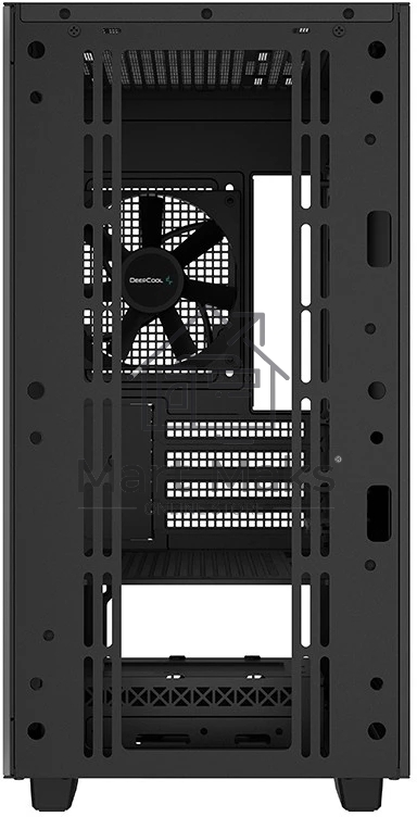 Компьютерный корпус Deepcool CH370 черный без БП mATX 1x120mm 1xUSB2.0 1xUSB3.0 audio bott PSU