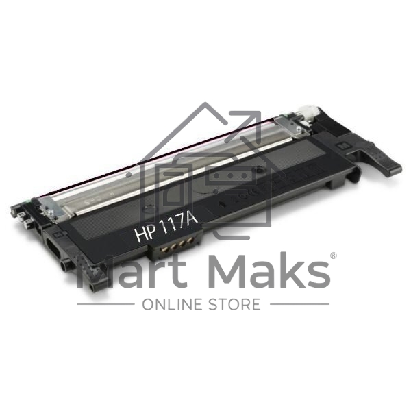 Картридж лазерный G&G, аналог HP W2073A/117A красный 0.7k с чипом