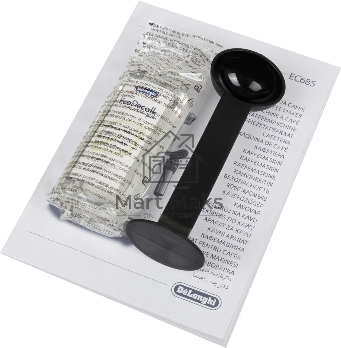 Кофеварка эспрессо DeLonghi EC685.W белый, исп. кофе - молотый/чалды, 1.1 л, 1350 Вт, 15 бар