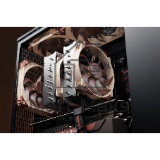Кулер для процессора Noctua NH-D15 G2 HBC, 2x140 мм, медь, 1500 об/мин, 24.8 дБ, 4 pin PWM, высота 168 мм