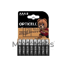 Батарея Opticell Basic LR03 AAA (8шт) блистер Батарея Opticell Basic LR03 AAA (8шт) блистер