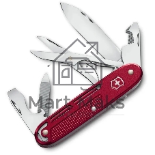 Нож перочинный Victorinox Synergy X Alox (0.8226.20) 93мм 10функц. красный карт.коробка