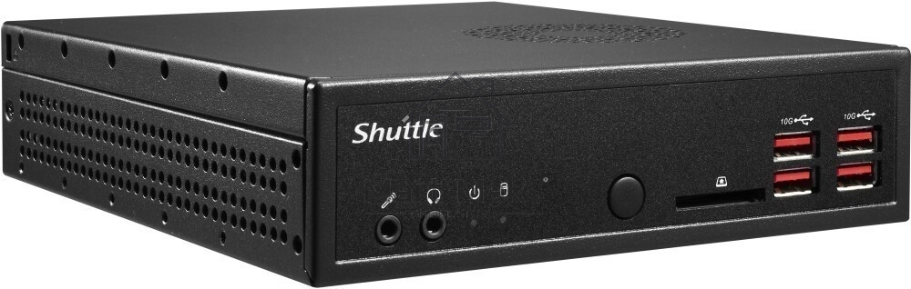 Платформа Shuttle DH32U SHU-DH32U-(MOTHERBOARD_V.2.X (Pentium 7505)-NPI,BLACK-90W3P,W/O HDD), W/O EDID/ ALC662/ALC888,Genesys (004440)